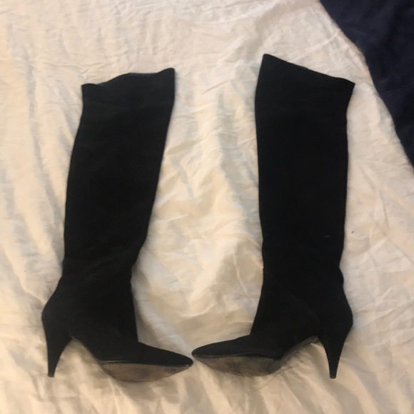 Saint Laurent over the knee boots - Picture 1 of 2